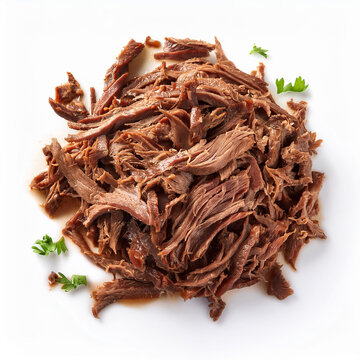 aliment, viande, effiloch&eacute; de  boeuf, repas, porc, assiette, diners, steak, grill&eacute;, bon vivant, chocolat, cuisine, barbecue, d&eacute;jeuner, plat, couper, l&eacute;gume, blanc, rouge, brun, r&ocirc;ti, gros plan, sauce,