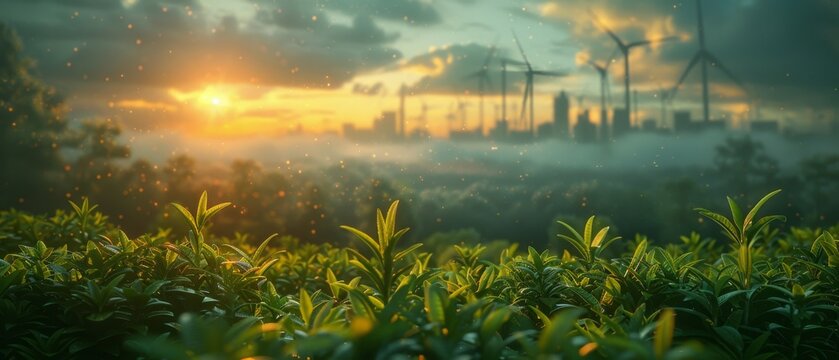 Experience the transition to a low carbon economy in an ultra sharp photo showcasing the implementation of carbon pricing mechanisms. Through measures like carbon taxes or cap and trade systems
