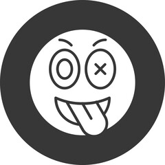 Obraz premium Tongue Vector Icon Design
