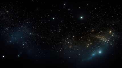 Obraz premium Black and White Particles Wave Background with Shining Stars and Dots for Eye-Catching Digital Creations