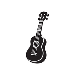 Naklejka premium Ukulele Music Instruments Clipart Design - Music Equipment vector illustration