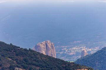 Scenic view of the mountains in Tizi Ouzou, Algeria.