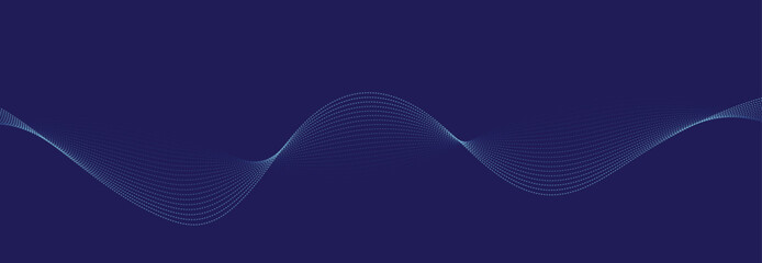 abstract blue wave background
