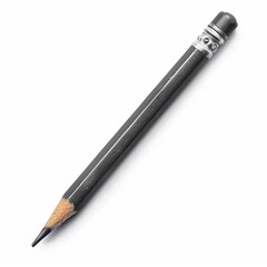 Naklejka premium pencil isolated on white background