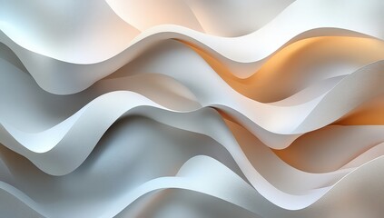 Obraz premium A pattern of overlapping circles and squares in neutral tones, creating an abstract background with geometric shapes for design or decoration. 