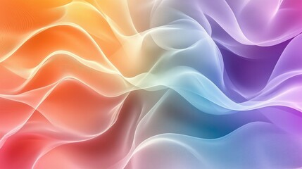 Obraz premium Subtle abstract waves in multiple shades, creating a fluid and seamless background design.