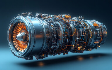 Inside Look: Aircraft Engine Components Unveiled