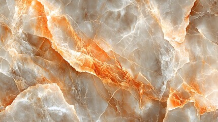 Obraz premium Abstract Textured Surface with Orange and Beige Tones