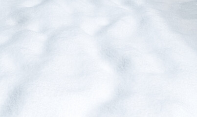 Snow texture, natural white snow background