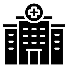 Obraz premium Hospital Icon
