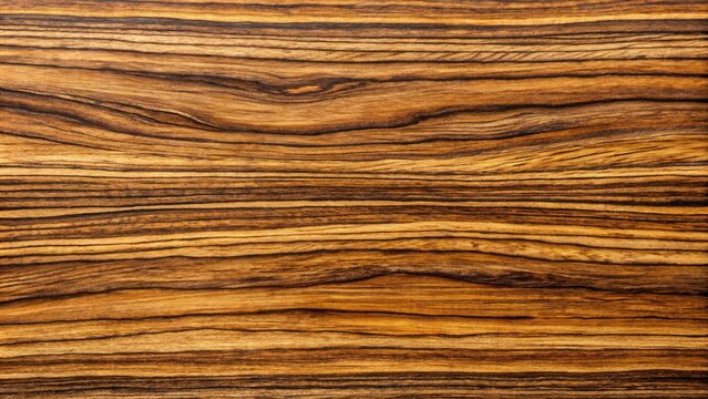 Wood background with lacquered finish reflected in bocote cordia wood