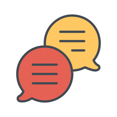 Live Chat Vector Icon