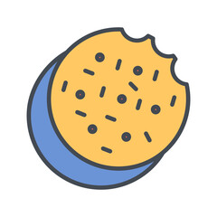 Baking Cookies Vector Icon