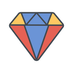 Diamond Vector Icon