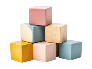 baby colored wooden toy scandinavian style