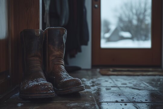 sapato na &eacute;poca de inverno 