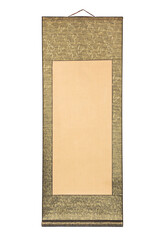 Ancient Paper Scroll,  There is space to put text, drawings.