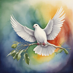Fototapeta premium dove of peace
