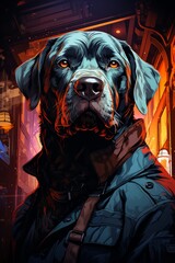 Obraz premium Neapolitan Mastiff dog