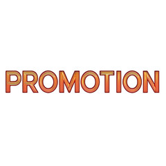 Fototapeta premium Promotion text effect with transparent background for marketing campaign