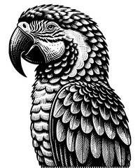 black and white macaw ara © Georgi