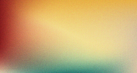 Warm red yellow green gradient background with a textured, grainy finish for your graphic design