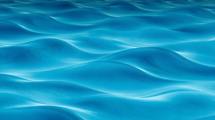 Obraz premium Blue Serenity Waves