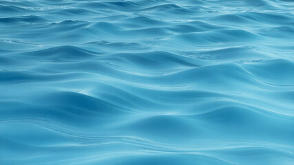 Fototapeta premium Blue Serenity Waves