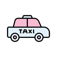 Taxi Vector Icon