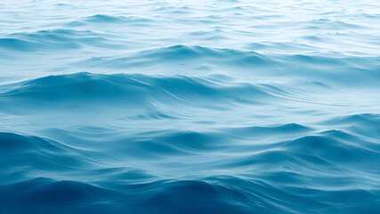 Naklejka premium Soothing Azure Currents