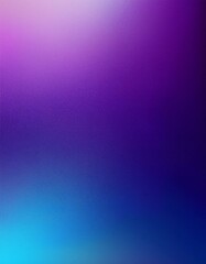 Fototapeta premium Stylish purple and blue gradient background with a blur effect and grainy noise, perfect for colorful designs and Y2K-inspired visuals