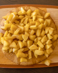 Delicious Homemade Apple Cake - Cozy Fall Baking Recipe Close-Up