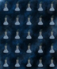 Colorful floral pattern background