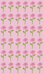Colorful floral pattern background