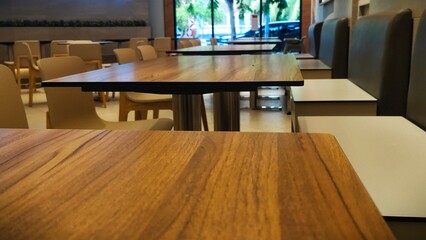 Modern Restaurant Interior with Elegant Wall Art and Comfortable Seating Arrangement