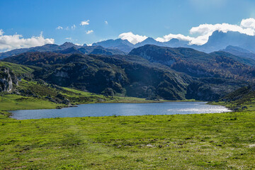 Covadonga Lakes, Picos de Europa- beautiful spot in Spain, Asturias