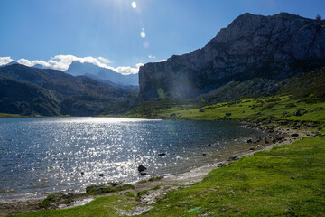 Covadonga Lakes, Picos de Europa- beautiful spot in Spain, Asturias