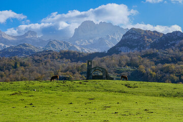 Covadonga Lakes, Picos de Europa- beautiful spot in Spain, Asturias