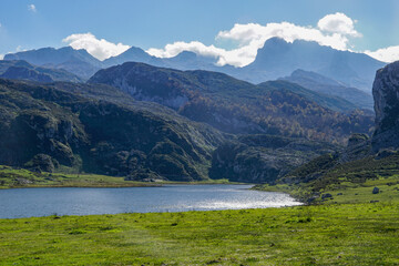 Covadonga Lakes, Picos de Europa- beautiful spot in Spain, Asturias