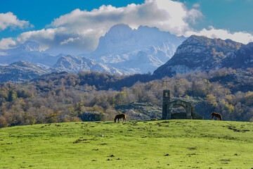 Covadonga Lakes, Picos de Europa- beautiful spot in Spain, Asturias