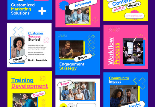 Corporate Social Media Post Template