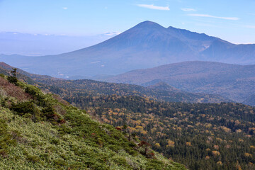 岩手山と八幡平の紅葉