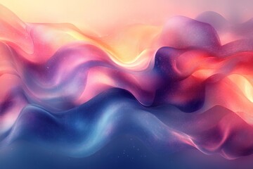 Fototapeta premium Abstract colorful waves and swirls.