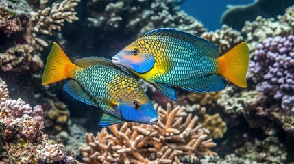 The symbiotic relationships between fish and other marine species are fascinating.