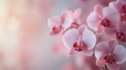 Obraz premium Phalaenopsis orchids, also known as 