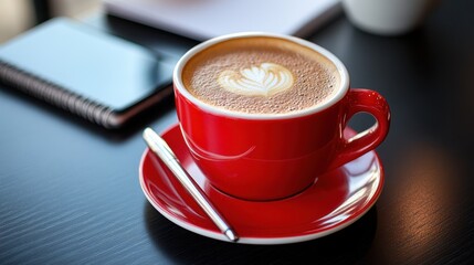 The Coffee Cup with Foam