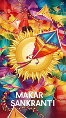 Makar Sankranti kite festival Indian festival 