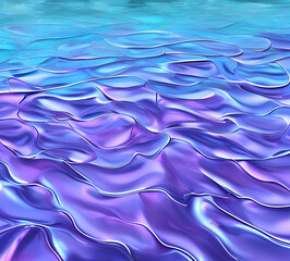 Obraz premium Purple Wave background art in dark pink shades.Watercolor drawing.generative ai
