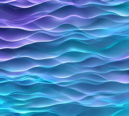 Fototapeta premium Purple Wave background art in dark pink shades.Watercolor drawing.generative ai