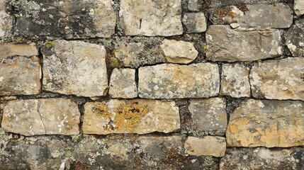 Obraz premium Rough Stone Wall Texture
